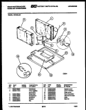 SYSTEM PARTS Diagram and Parts List for AS186L2C1  Frigidaire Air Conditioner