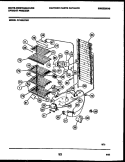 SYSTEM AND ELECTRICAL PARTS Diagram and Parts List for FU196LRW5  Frigidaire Freezer