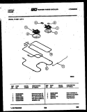 BROILER PARTS Diagram and Parts List for 77-4957-32-09  Tappan Range
