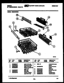 Part Location Diagram of 2645039H08 Frigidaire COVER-SILVERWARE BASKET