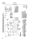 WIRING DIAGRAM Diagram and Parts List for GLGR331AS3  Frigidaire Dryer