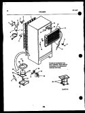 SYSTEM AND AUTOMATIC DEFROST PARTS Diagram and Parts List for TPK180JN0D  Kelvinator Refrigerator