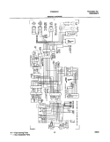 WIRING DIAGRAM Diagram and Parts List for FRS26F4CB1  Frigidaire Refrigerator