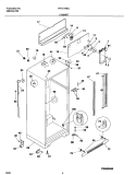 Part Location Diagram of 218998903 Frigidaire BRACKET-CTR HINGE