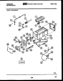 ICE MAKER AND INSTALLATION PARTS Diagram and Parts List for FPCE22VWPW1  Frigidaire Refrigerator