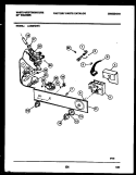 CONSOLE AND CONTROL PARTS Diagram and Parts List for LC400RXD1  Frigidaire Washer