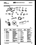 ICE MAKER INSTALLATION PARTS Diagram and Parts List for RT19F8WT3H  Gibson Refrigerator