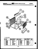 UNIT PARTS Diagram and Parts List for A11ME5F1  Frigidaire Air Conditioner