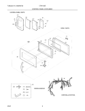 Part Location Diagram of 5304440314 Frigidaire Door Latch