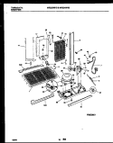 SYSTEM AND AUTOMATIC DEFROST PARTS Diagram and Parts List for MRS22WHBD0  Frigidaire Refrigerator