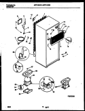 SYSTEM AND AUTOMATIC DEFROST PARTS Diagram and Parts List for MRT19GNBD0  Uni Refrigerator