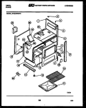 BODY PARTS Diagram and Parts List for 37IGCDWAN5  Tappan Range