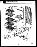 SYSTEM AND ELECTRICAL PARTS Diagram and Parts List for UFP193EM0W  Kelvinator Freezer