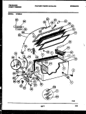 CHEST FREEZER PARTS Diagram and Parts List for CF20DL5  Frigidaire Freezer