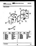 ELECTRICAL PARTS Diagram and Parts List for GAS18EP2K1  Gibson Air Conditioner