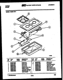 Part Location Diagram of 5303210499 Frigidaire MODULE TOP