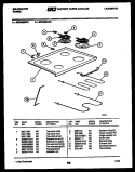 BROILER PARTS Diagram and Parts List for RER406GD2  Kelvinator Range