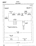 WIRING DIAGRAM Diagram and Parts List for TGF330WCDB  Tappan Range