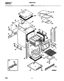 BODY Diagram and Parts List for TGB500CCB2  Tappan Wall Oven