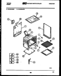 BODY PARTS Diagram and Parts List for 30-3648-23-02  Tappan Range