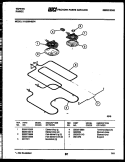 BROILER PARTS Diagram and Parts List for 31-2239-00-04  Tappan Range