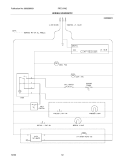 WIRING SCHEMATIC Diagram and Parts List for FRT21P6CQ2  Frigidaire Refrigerator
