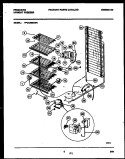 SYSTEM AND ELECTRICAL PARTS Diagram and Parts List for FFU12M4AW4  Frigidaire Freezer