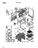 BODY Diagram and Parts List for 30-3982-23-04  Tappan Range