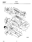 ICE CONTAINER Diagram and Parts List for FRS22ZGHD1  Frigidaire Refrigerator