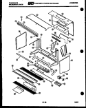 WHEEL BLOWER AND INSTALLATION PARTS Diagram and Parts List for MVH1150C2  Frigidaire Microwave