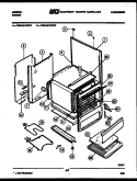 Part Location Diagram of 08014060 Frigidaire FRAME-FRONT