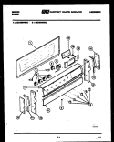 BACKGUARD Diagram and Parts List for CEC3S5WSAD  Gibson Range
