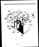 AIR HANDLING PARTS Diagram and Parts List for AS189K2K1  Frigidaire Air Conditioner