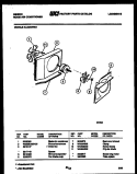 AIR HANDLING PARTS Diagram and Parts List for AL05A2RWA  Gibson Air Conditioner