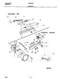 CONTROLS Diagram and Parts List for FRS20WRHW2  Frigidaire Refrigerator