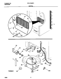 SYSTEM Diagram and Parts List for FFU17G9HW1  Frigidaire Freezer