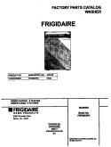 COVER Diagram and Parts List for FWXB23RGS0  Frigidaire Washer