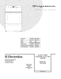 COVER Diagram and Parts List for FEFL69HSA  Frigidaire Range