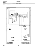 WIRING DIAGRAM Diagram and Parts List for FEB756BBBD  Frigidaire Wall Oven