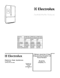 COVER Diagram and Parts List for EW23BC71IB8  Electrolux Refrigerator