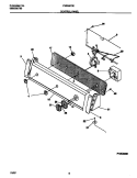 Part Location Diagram of 131611200 Frigidaire PANEL-CONTROL