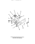 CONTROL PANEL, COOK - MASTER, SWITCHE Diagram and Parts List for RG94BAB3  Frigidaire Wall Oven