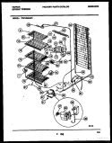 SYSTEM AND ELECTRICAL PARTS Diagram and Parts List for TFU12M4AW1  Tappan Freezer