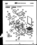 BODY PARTS Diagram and Parts List for 30-3988-66-03  Tappan Range