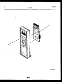 WRAPPER AND BODY PARTS Diagram and Parts List for 56-8482-10-01  Tappan Microwave