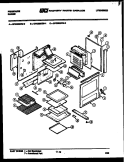 BODY PARTS Diagram and Parts List for GPG38BEL0  Frigidaire Range