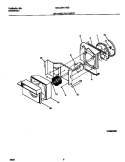 AIR HANDLING PARTS Diagram and Parts List for GAC056Y7A5B  Gibson Air Conditioner