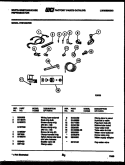 ICE MAKER INSTALLATION PARTS Diagram and Parts List for RT215MCW2  Frigidaire Refrigerator