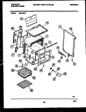 BODY PARTS Diagram and Parts List for RG34NL3  Frigidaire Range