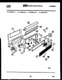 BACKGUARD Diagram and Parts List for 31-3978-00-02  Tappan Range
